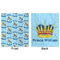 Custom Prince Minky Blanket - 50"x60" - Double Sided - Front & Back