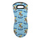 Custom Prince Neoprene Oven Mitt - Single w/ Name All Over
