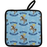 Custom Prince Pot Holder w/ Name All Over