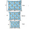 Custom Prince Outdoor Dog Beds - SIZE CHART