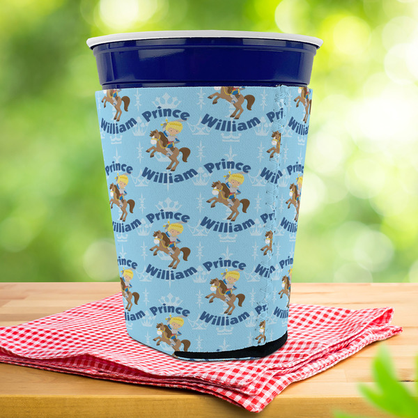 Custom Prince Party Cup Sleeves - with bottom - Lifestyle