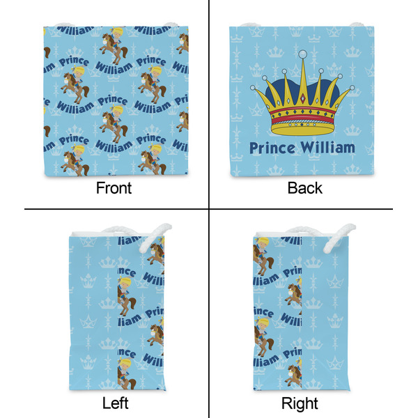 Custom Prince Party Favor Gift Bag - Matte - Approval