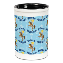 Custom Prince Ceramic Pencil Holders - Black