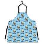 Custom Prince Apron Without Pockets w/ Name All Over