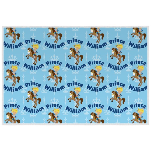 Custom Custom Prince Laminated Placemat w/ Name All Over