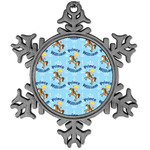 Custom Prince Vintage Snowflake Ornament (Personalized)