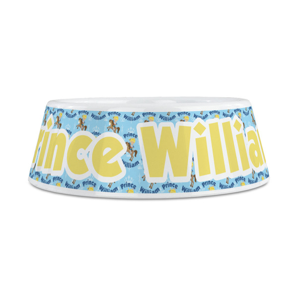 Custom Prince Plastic Dog Bowls - Medium - FRONT