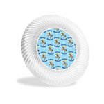 Custom Prince Plastic Party Appetizer & Dessert Plates - 6" (Personalized)