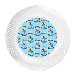 Custom Prince Plastic Party Dinner Plates - 10" (Personalized)