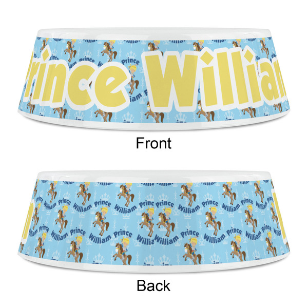 Custom Prince Plastic Pet Bowls - Small - APPROVAL