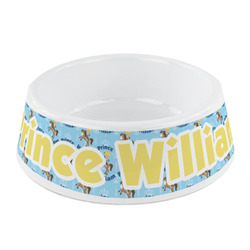 Custom Prince Plastic Dog Bowl - Small (Personalized)