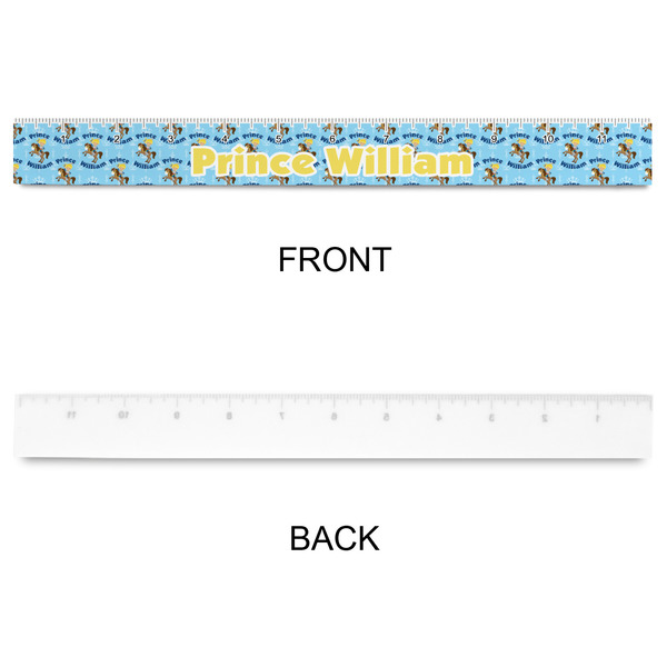 Custom Prince Plastic Ruler - 12" - APPROVAL