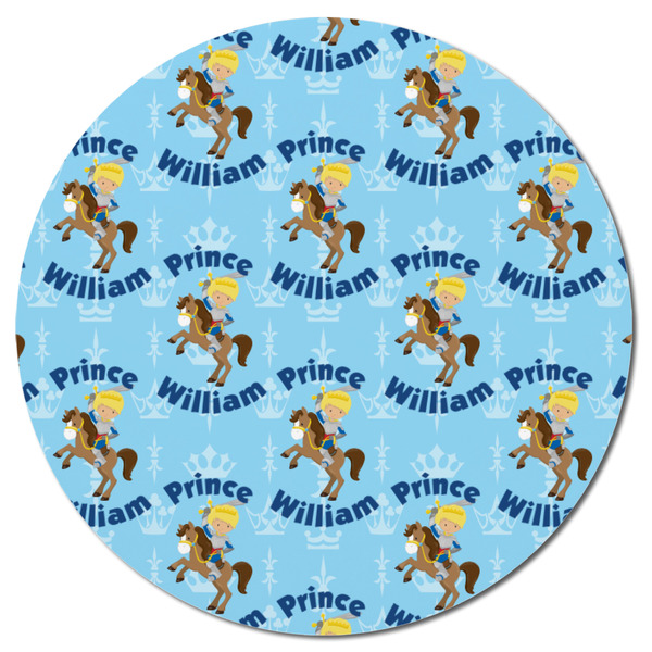 Custom Prince Round Fridge Magnet - FRONT
