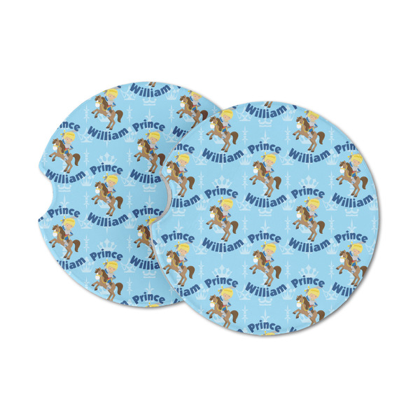 Custom Custom Prince Sandstone Car Coasters - Set of 2 (Personalized)