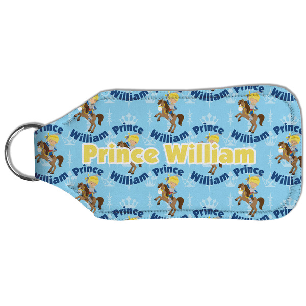 Custom Prince Sanitizer Holder Keychain - Large (Back)