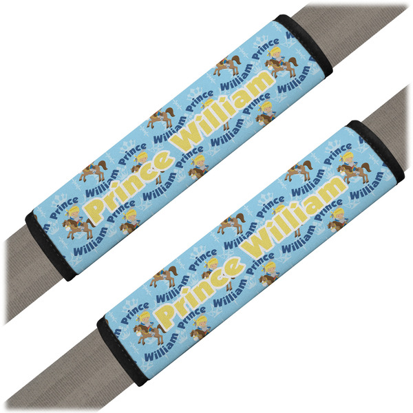 Custom Custom Prince Seat Belt Covers (Set of 2) (Personalized)