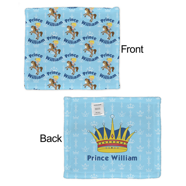 Custom Prince Security Blanket - Front & Back View