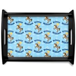 Custom Prince Black Wooden Tray - Large (Personalized)