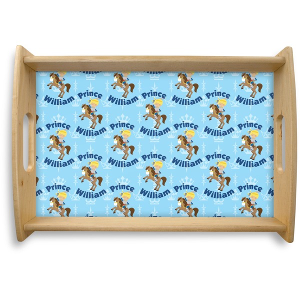 Custom Custom Prince Natural Wooden Tray - Small (Personalized)