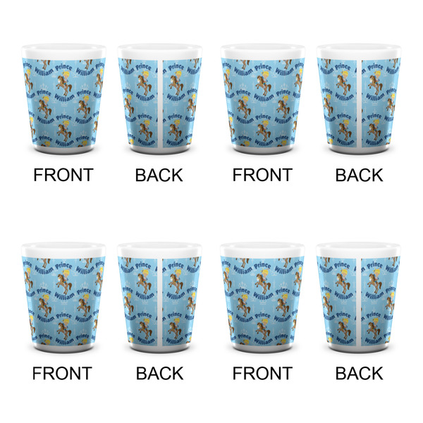 Custom Prince Shot Glass - White - Set of 4 - APPROVAL