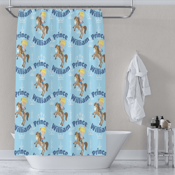 Custom Prince Shower Curtain Lifestyle