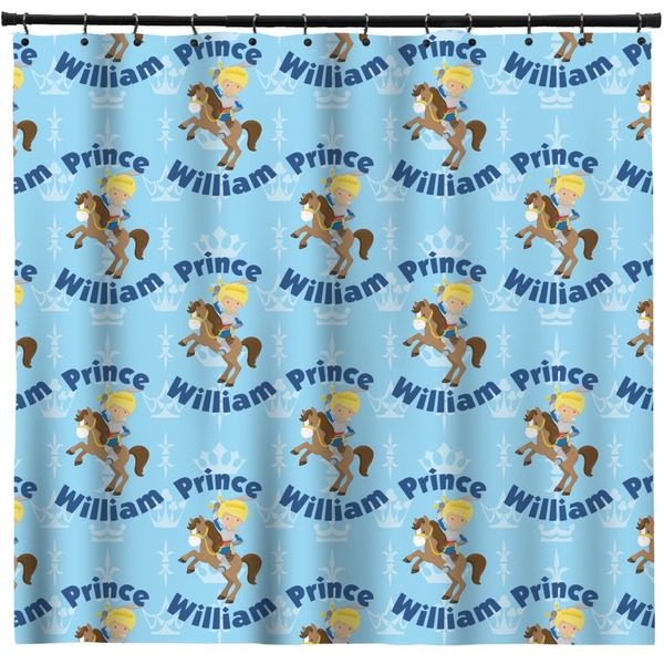 Custom Custom Prince Shower Curtain - 71" x 74" (Personalized)