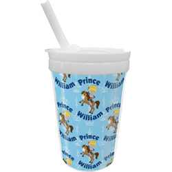 Custom Prince Sippy Cup with Straw (Personalized)
