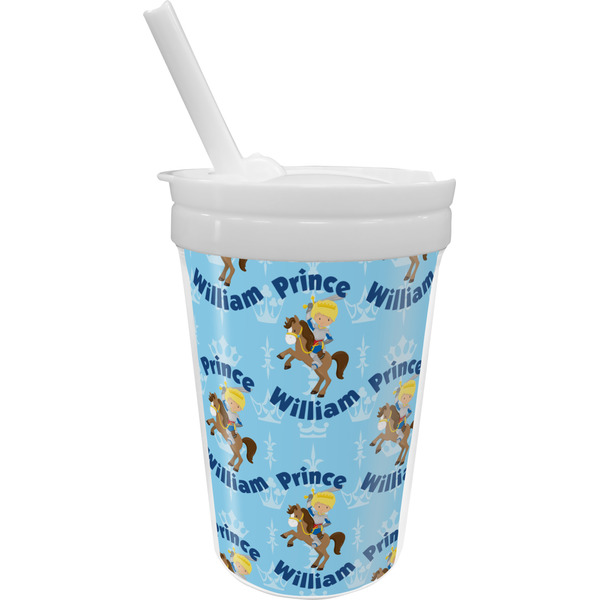 Custom Custom Prince Sippy Cup with Straw (Personalized)