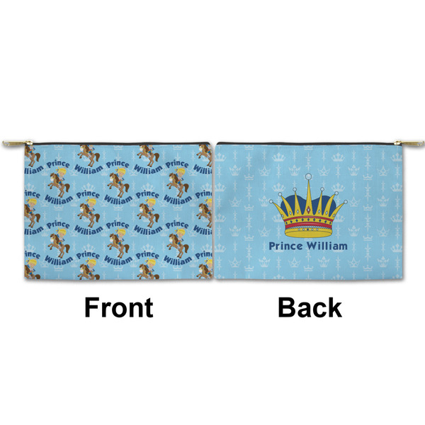 Custom Prince Small Zipper Pouch Approval (Front and Back)