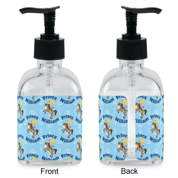 Custom Prince Glass Soap/Lotion Dispenser - Approval