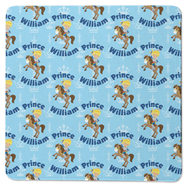 Custom Prince Square Coaster Rubber Back - Single