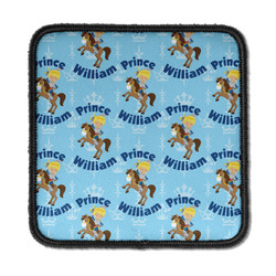 Custom Prince Iron On Square Patch w/ Name All Over