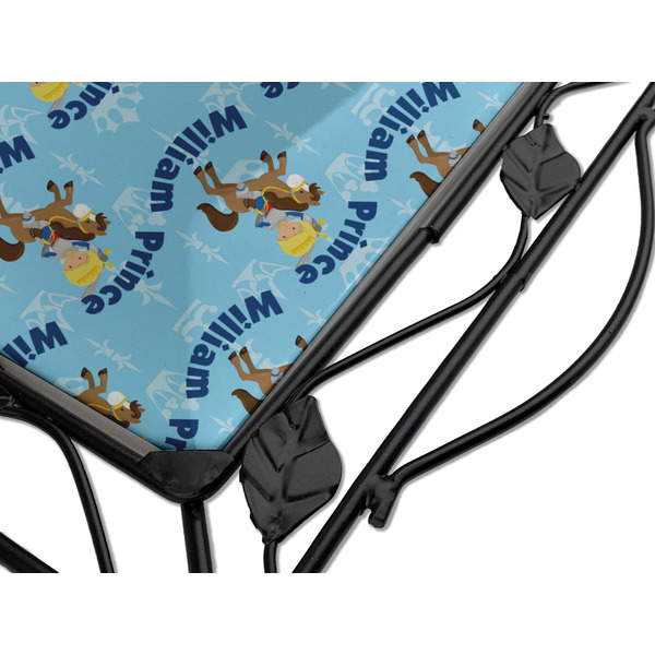 Custom Prince Square Trivet - Detail