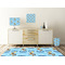 Custom Prince Square Wall Decal Wooden Desk