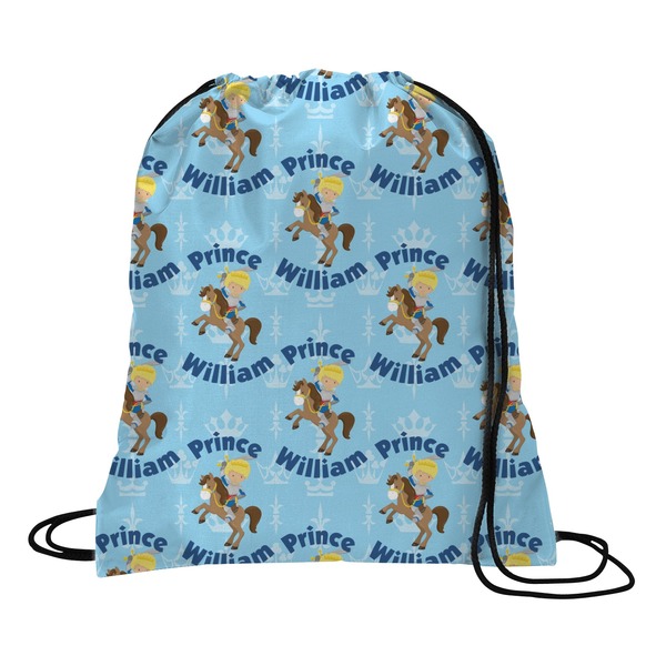 Custom Custom Prince Drawstring Backpack (Personalized)