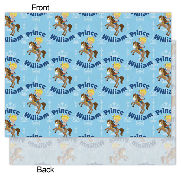 Custom Prince Tissue Paper - Heavyweight - Medium - Front & Back
