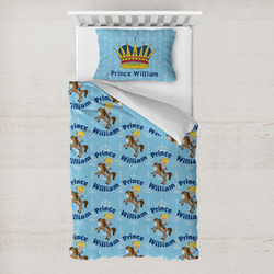 Custom Prince Toddler Bedding w/ Name All Over