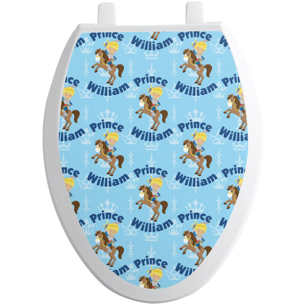 Custom Prince Toilet Seat Decal Elongated