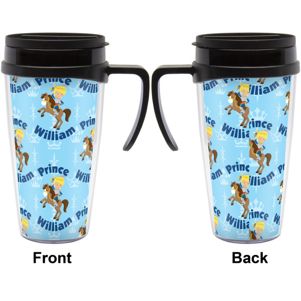 Custom Prince Travel Mug with Black Handle - Approval