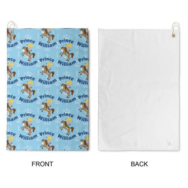 Custom Prince Waffle Weave Golf Towel - Approval