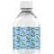Custom Prince Water Bottle Label - Back View