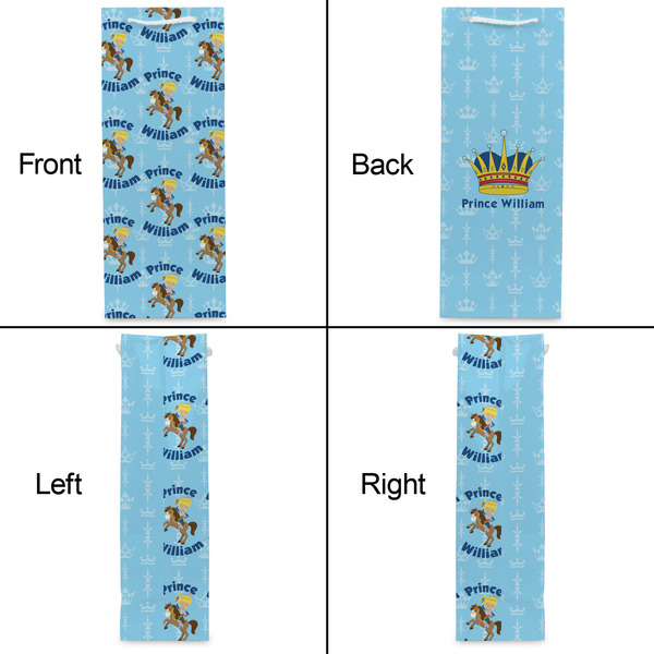 Custom Prince Wine Gift Bag - Gloss - Approval