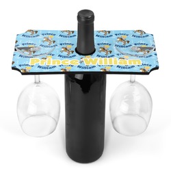 Custom Prince Wine Bottle & Glass Holder (Personalized)