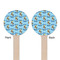 Custom Prince Wooden 6" Stir Stick - Round - Double Sided - Front & Back