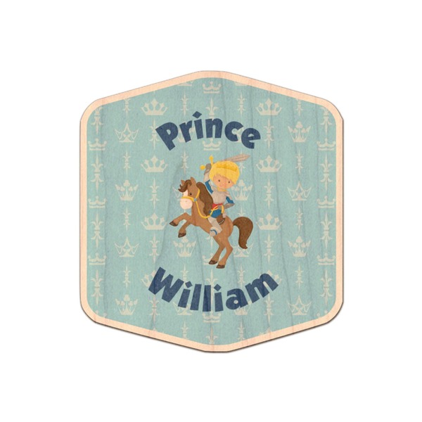 Custom Custom Prince Genuine Maple or Cherry Wood Sticker (Personalized)