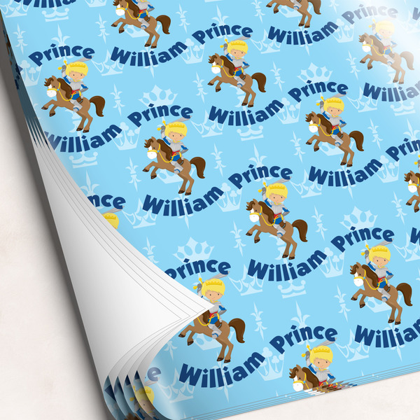 Custom Custom Prince Wrapping Paper Sheets - Single-Sided - 20" x 28" (Personalized)