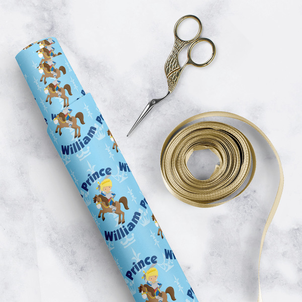 Custom Prince Wrapping Paper Rolls - Lifestyle 1