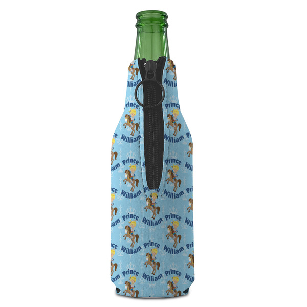 Custom Prince Zipper Bottle Cooler - BACK (bottle)