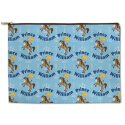 Custom Prince Zipper Pouch - Large - 12.5"x8.5" (Personalized)