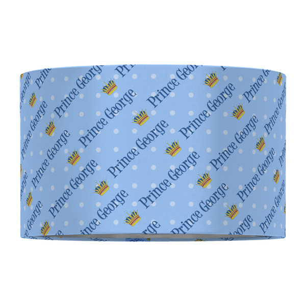 Prince 12" Drum Lampshade - FRONT (Fabric)